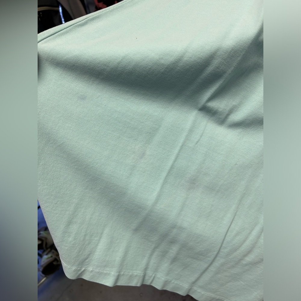 Vineyard vines polo style cotton dress. Aqua. Medium. - Picture 8 of 9